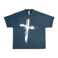 Midnight Navy cross Urban Heavy Tee - artisFamous