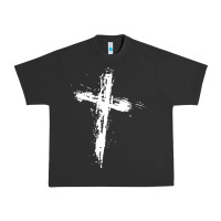 Pigment Black cross Urban Heavy Tee - artisFamous