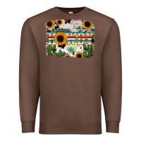 Howdy Serape And Sunflower Premium Sweatshirt | Teevron