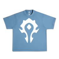 Pebble Blue horde symbol Urban Heavy Tee - artisFamous