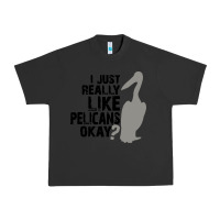 Pigment Black i just really like pelicans okay Urban Heavy Tee - artisFamous