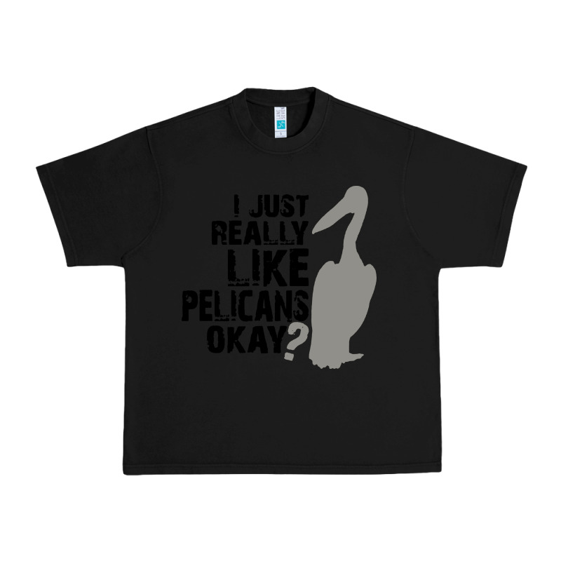 I Just Really Like Pelicans Okay Urban Heavy Tee by artisFamous | Teevron