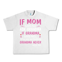 Lunar Rock if mom says no ask grandma if grandma says no Urban Heavy Tee - artisFamous