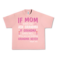 Salmon if mom says no ask grandma if grandma says no Urban Heavy Tee - artisFamous