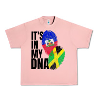 Salmon jamaican and haitian mix flag dna heritage Urban Heavy Tee - artisFamous