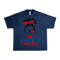 Navy all american trump girl Urban Heavy Tee - artisFamous