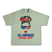 Oil Green all american trump girl Urban Heavy Tee - artisFamous