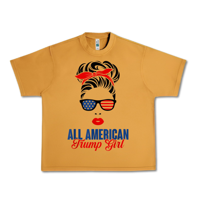 All American Trump Girl Urban Heavy Tee by artisFamous | Teevron