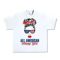 White all american trump girl Urban Heavy Tee - artisFamous