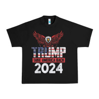 Black trump 2024 take america back Urban Heavy Tee - artisFamous