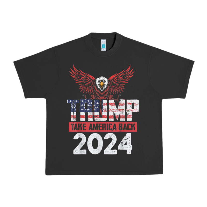 Trump 2024 Take America Back Urban Heavy Tee by artisFamous | Teevron