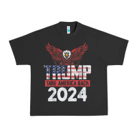 Pigment Black trump 2024 take america back Urban Heavy Tee - artisFamous