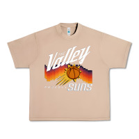 Burro the valley oop phoenix basketball retro sunset basketball t shirt Urban Heavy Tee - artisFamous