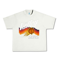 Pistachio the valley oop phoenix basketball retro sunset basketball t shirt Urban Heavy Tee - artisFamous