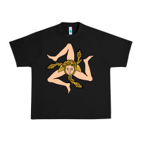 Black sicilian triskelion Urban Heavy Tee - artisFamous