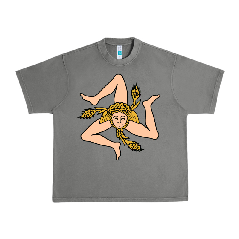 Sicilian Triskelion Urban Heavy Tee by artisFamous | Teevron