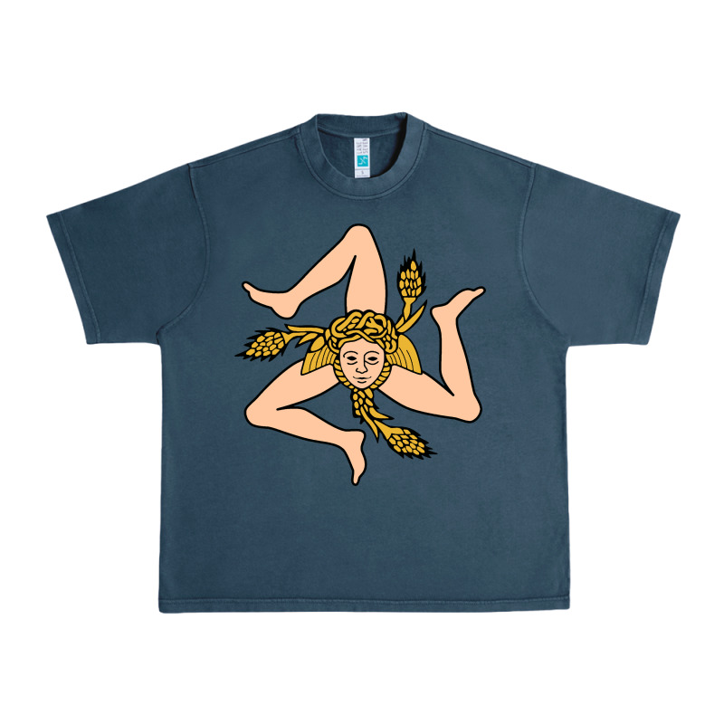 Sicilian Triskelion Urban Heavy Tee by artisFamous | Teevron