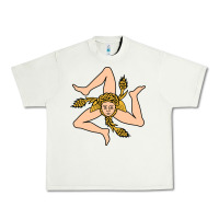 Pistachio sicilian triskelion Urban Heavy Tee - artisFamous