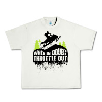 Pistachio snowmobile throttle Urban Heavy Tee - artisFamous