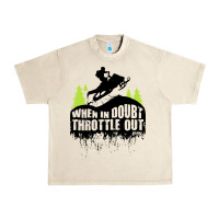 Sandshell snowmobile throttle Urban Heavy Tee - artisFamous