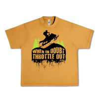 Peanut Butter snowmobile throttle Urban Heavy Tee - artisFamous