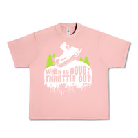 Salmon snowmobile throttle Urban Heavy Tee - artisFamous