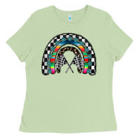 Matcha Racing Rainbow Ladies Tee - CowhideDigitalArt