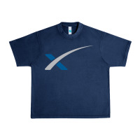 Navy space X Urban Heavy Tee - artisFamous