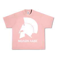 Salmon spartan helmet Urban Heavy Tee - artisFamous