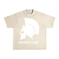 Sandshell spartan helmet Urban Heavy Tee - artisFamous
