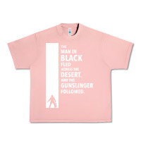 Salmon the man in black fled across the desert Urban Heavy Tee - artisFamous
