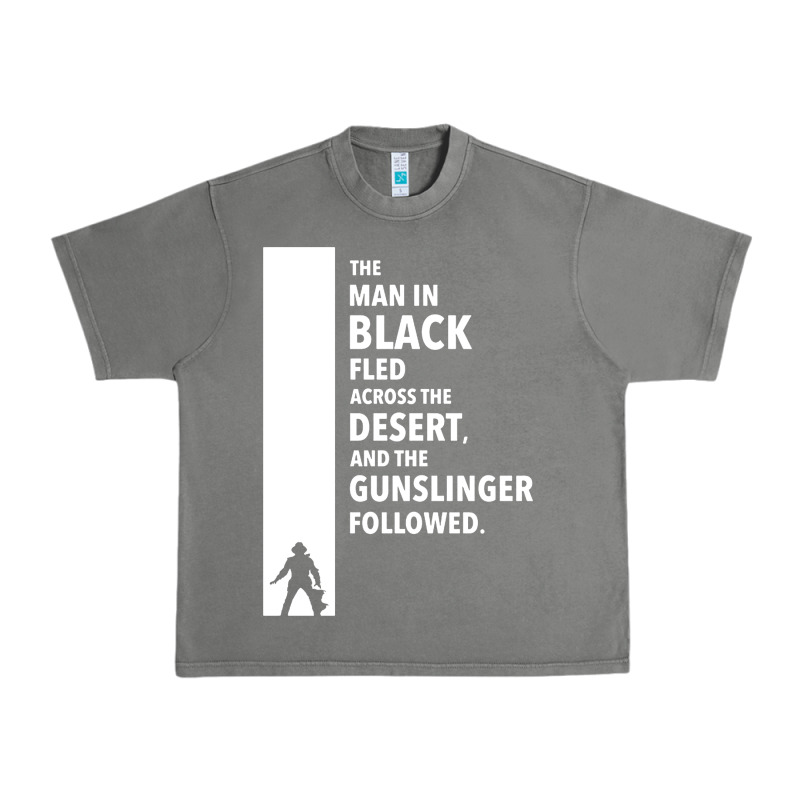 The Man In Black Fled Across The Desert Urban Heavy Tee by artisFamous | Teevron