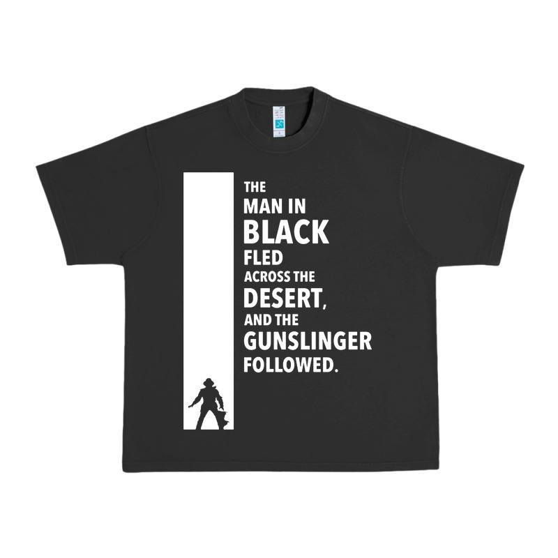 The Man In Black Fled Across The Desert Urban Heavy Tee by artisFamous | Teevron