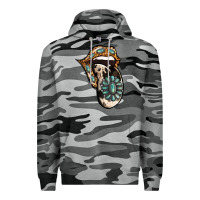 Slate Camo Turquoise Gemstone Leopard Cowhide Tongue Premium Hoodie - Jasminsmagicworld