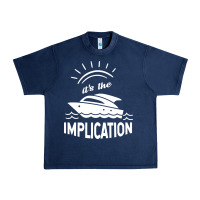 Navy the implication   its always sunny in philadelphia Urban Heavy Tee - artisFamous
