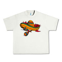 Pistachio maracas sombrero mexican Urban Heavy Tee - artisFamous