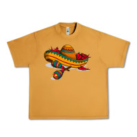 Peanut Butter maracas sombrero mexican Urban Heavy Tee - artisFamous