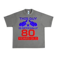 Tornado this guy is 80 years funny 80th birthday Urban Heavy Tee - artisFamous