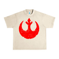 Sandshell distressed rebel alliance symbol Urban Heavy Tee - artisFamous