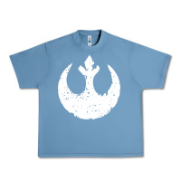 Pebble Blue distressed rebel alliance symbol Urban Heavy Tee - artisFamous
