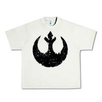 Pistachio distressed rebel alliance symbol Urban Heavy Tee - artisFamous