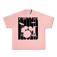 Salmon vintage retro drummer Urban Heavy Tee - artisFamous