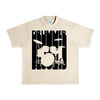 Sandshell vintage retro drummer Urban Heavy Tee - artisFamous