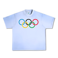 Grape Ice Olympic Rings Urban Heavy Tee - artisFamous