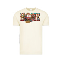 Vintage Arctic home Christmas farm animals Vintage Tee - CowhideDigitalArt