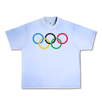 Grape Ice Olympic Rings Urban Heavy Tee - artisFamous