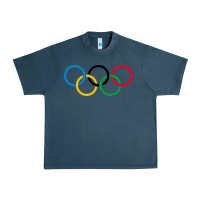 Midnight Navy Olympic Rings Urban Heavy Tee - artisFamous
