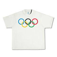 Pistachio Olympic Rings Urban Heavy Tee - artisFamous