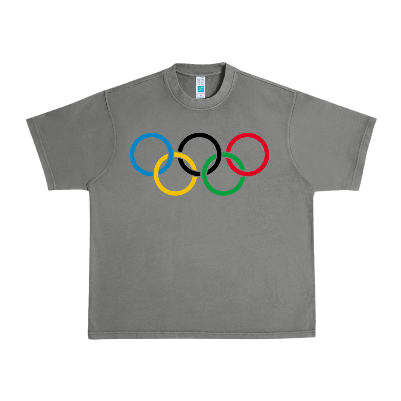 Olympic Rings Urban Heavy Tee by artisFamous | Teevron
