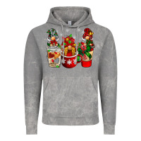 Cloud Rock Christmas coffee gnome Vintage Hoodie - BarkalooDesign